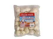 Rawhide 3 4 White Knotted Bones 12Pk Value Pack