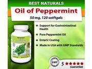 Best Naturals Oil of Peppermint 50 mg 120 Softgels