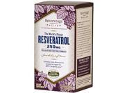 ReserveAge Organics Resveratrol Cellular Age Defying Formula 250 mg 120 Veggie Caps