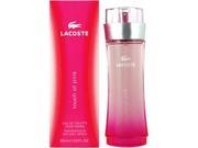 Lacoste Touch of Pink 3.0 oz EDT Spray