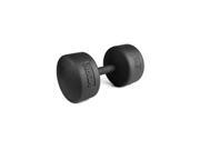 York ;Legacy; Solid Round Professional Dumbbell Black 145 lb
