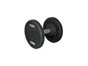 York Rubber Pro Style Dumbbells Pair 70 lb