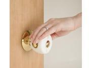 Safety First Clear Grip Door Knob Covers 4 Pack