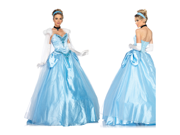 Womens Deluxe Cinderella Costume