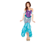 Womens Deluxe Ariel Little Mermaid Costume