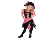 Pink Punk Pirate Costume Toddler