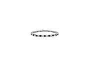 Black and White Diamond Tennis Bracelet with 3 CT Diamonds