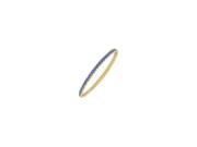 Sapphire Eternity Bangle in 14K Yellow Gold 3.00 CT TGW