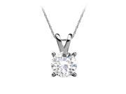 Favorite Gemstone Diamond Pendant in 14K White Gold