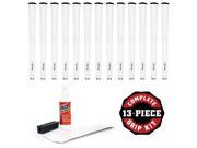 Tacki Mac Itomic Midsize White 13 pc Grip Kit with tape solvent vise clamp