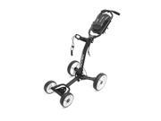 Axglo Flip N Go 4 Wheel Cart Black White