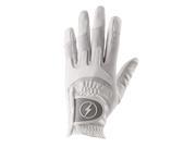 Powerbilt One Fit Adult Golf Glove Ladies LH White White