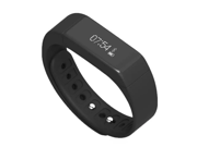 iParis Womens i7 iOS Black Smart Bracelet Fitness Tracker