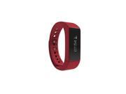 iParis Mens i8 Android Red Smart Bracelet Fitness Tracker