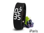 iParis Kids Black Smart Watch Bracelet Fitness Tracker