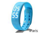 iParis Kids Sky Blue Smart Watch Bracelet Fitness Tracker