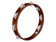 Meinl TA1A AB Wood Tambourine One Row Aluminum Jingles