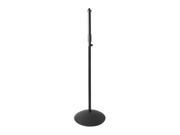 On Stage MS7250 Dome Base Microphone Stand Black