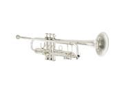 Bach 180S37 Stradivarius Series Bb Trumpet with Case Silver Plated Yellow Brass Bell