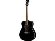 Yamaha FG820 Folk Dreadnought Acoustic Guitar Black FG820BL