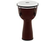 Meinl FMDJ6 M F 10 Fiberglass African Djembe Earth Brown