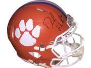 Deshaun Watson signed Clemson Tigers Riddell Speed Full Size Authentic Helmet 4 Beckett Hologram