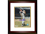 Bill Moose Skowron signed New York Yankees 8x10 Photo Custom Framed deceased