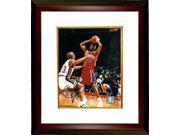 Jerry Stackhouse signed Philadelphia 76ers 8x10 Photo Custom Framed Ball in Hands
