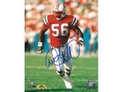 Andre Tippett signed New England Patriots 8x10 Photo