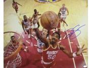 Ralph Sampson signed Houston Rockets 16x20 Photo vs Clippers