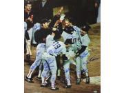 Mike Greenwell signed Boston Red Sox 16x20 Color Photo 1986 AL Champs w 19 Signatures