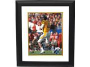 Geno Smith signed West Virginia Mountaineers 8x10 Photo Custom Framed gold jersey JSA Hologram