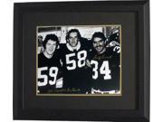 Andy Russell signed Pittsburgh Steelers 16X20 Photo NFL Record 24 Pro Bowls Custom Framed w Jack Ham Jack Lambert