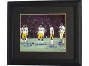 Joe Greene signed Pittsburgh Steelers 11x14 Photo Custom Framed 4 sig PSA Hologram