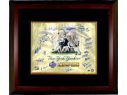 Mike Stanton signed New York Yankees 16x20 Photo Custom Framed 1998 World Series Champions Celebration Collage 18 sigs
