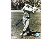 Ralph Kiner signed Pittsburgh Pirates Sepia 8x10 Photo deceased batting
