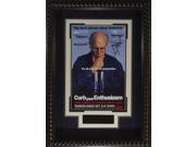 Curb Your Enthusiasm signed 22X30 Masterprint Poster Custom Rope Framed w Larry David hand on chin tv entertainment photo