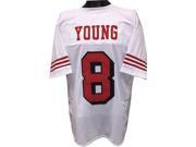 Steve Young unsigned White w Shadow s TB Custom Stitched Pro Style Football Jersey XL