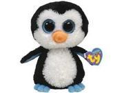 TY Plush Beanie Boos WADDLES the 6 Penguin