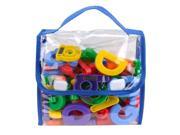EduKid Toys MAGNETIC LETTERS NUMBERS 72 Poly Bag