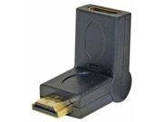 Steren 528 002 Steren 180 adjustable hdmi male to female right angle adapter