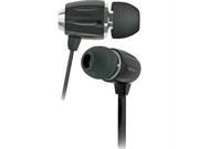 Bello BDH653BK Bello in ear headphones with hard case matte black and chrome