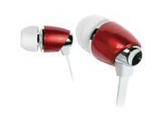 Bello BDH440RD Bello in ear headphones deep red and chrome