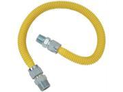 BRASSCRAFT CSSC14 36 Brasscraft cssc14 36 gas range gas furnace flex lines 5 8 od 3 4 mip x 1 2 mip x 36