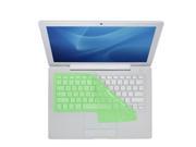 KB Covers Green Keyboard Cover for MacBook Air 13 Pro 2008 Retina Wireless Silicone Green
