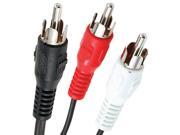 AXIS PET20 7010 RCA Y Adapter 2 RCA Plugs to 1 RCA Plug