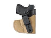 Desantis Pocket Tuk Pocket Holster Fits Glock 17 19 P220 Right Hand Tan Leather 111NAB2Z0