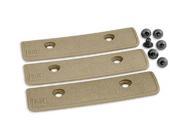 Midwest Industries Rail Covers Panel Kit with 3 Panels Flat Dark Earth MI G2SS PAN
