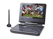 Dual Box Pro 7 Widescreen Portable TFT LCD DVD Player with Built In ATSC Tuner
