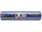 Glow Sticks 8 100 Pkg Assorted Neon Colors